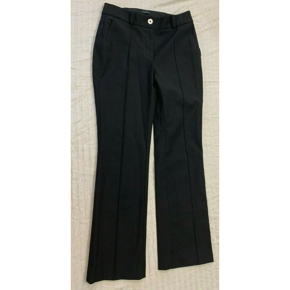 WHITE HOUSE BLACK MARKET WOMENS ANKLE TROUSER PANTS SIZE 00